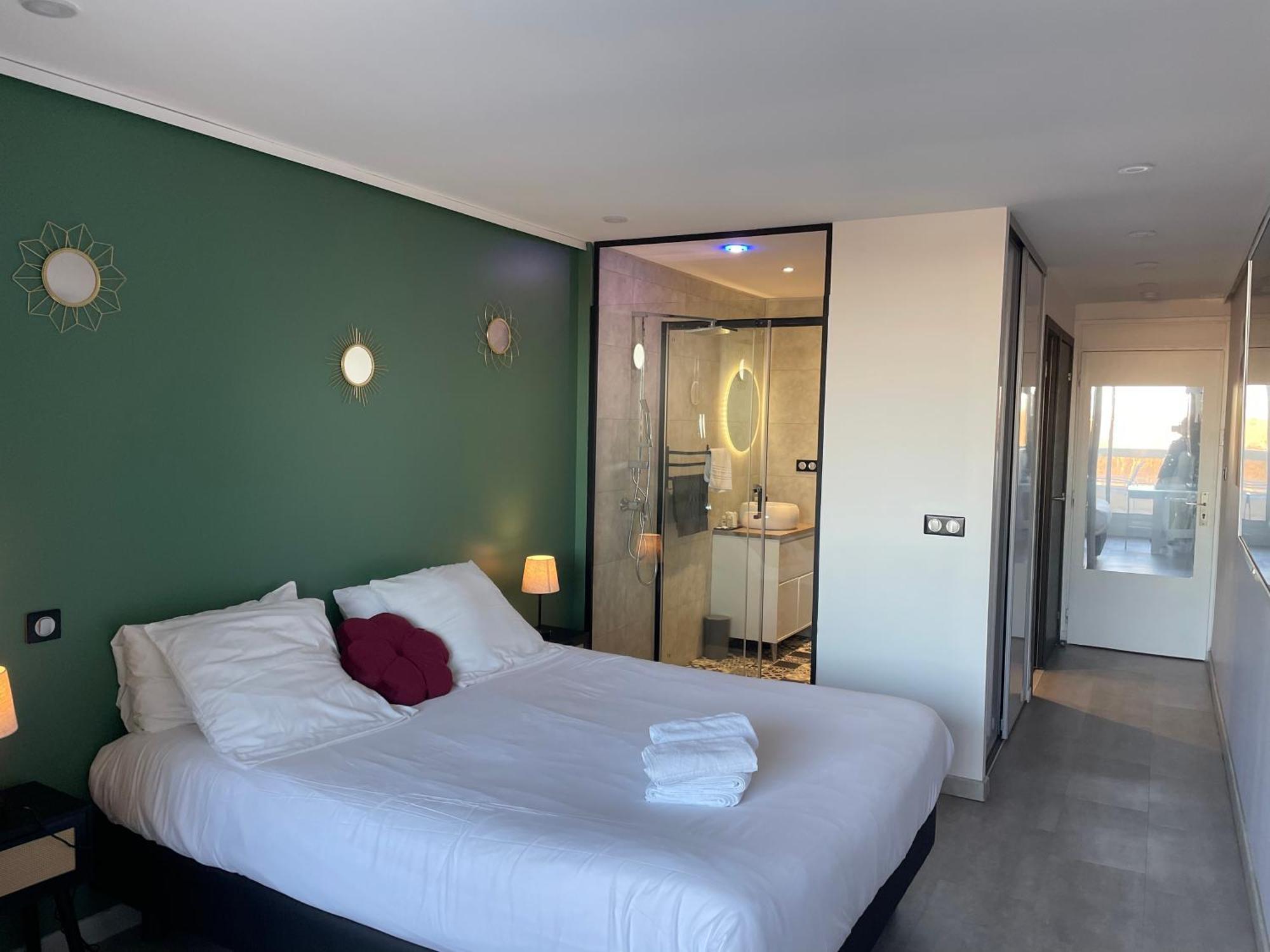 Studio Camp Naturiste Vue Mer, Le Gilyves Cocooning แอกด์ ภายนอก รูปภาพ